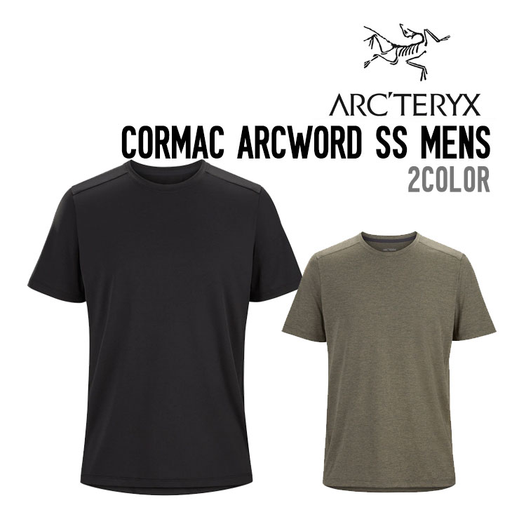 ARC'TERYX アークテリクス CORMAC ARCWORD SS MENS コーマック アークワード ショートスリーブ ティーシャツ メンズ