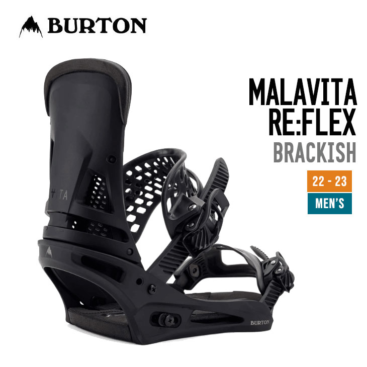 BURTON バートン 22-23 MALAVITA RE:FLEX マラビータ リフレックス [早期予約] スノーボード バインディング