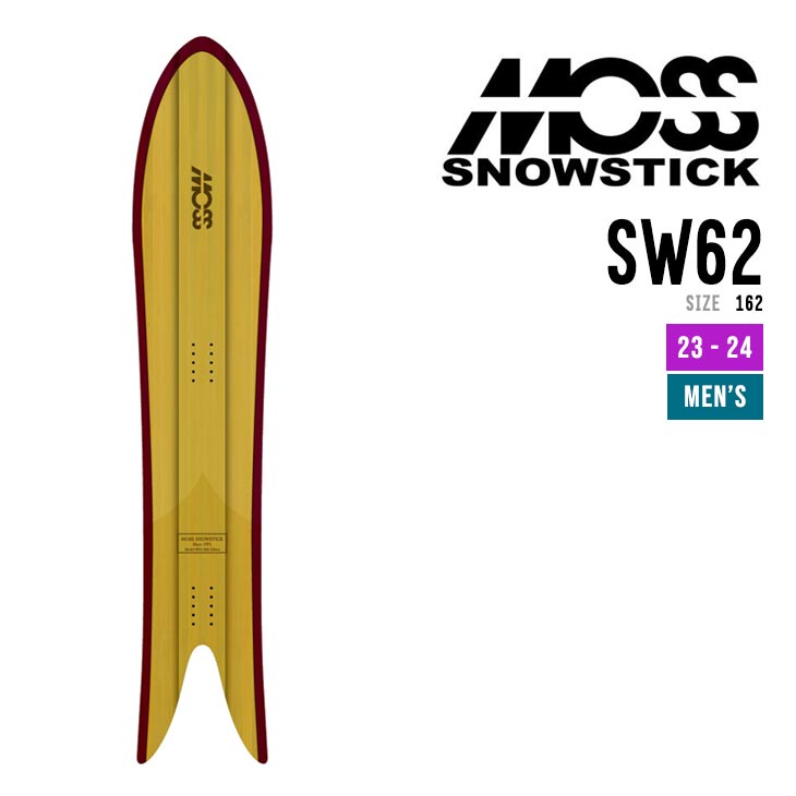 MOSS SNOWSTICK X Xm[XeBbN 23-24 SW62 GX_u[ 2023-2024 Xm[{[h Xm{ t[CfBO