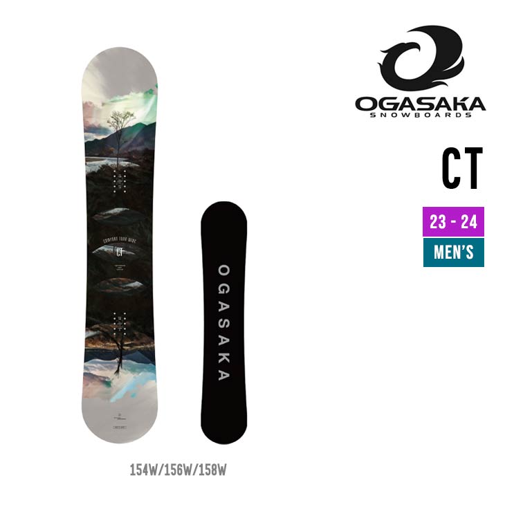 OGASAKA オガサカ 23-24 CT シーティー 早期予約 スノーボード スノボ 2023-2024 オールラウンド