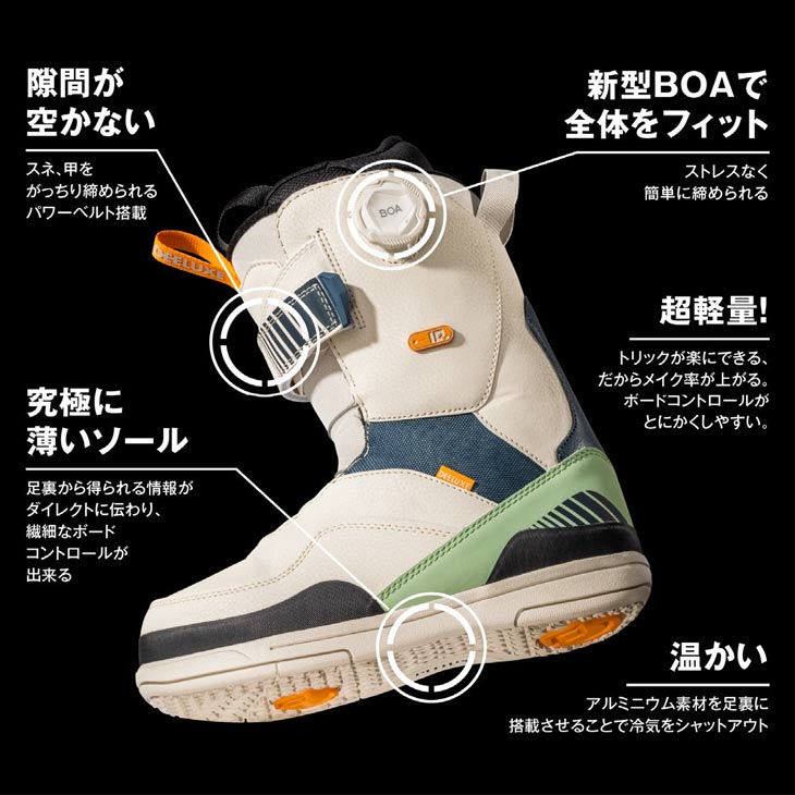 DEELUXE �ǥ�����å��� 23-24 ID LARA BOA �����ǥ������ �ܥ� 2023-2024 ���Ρ��ܡ��� ������ �֡���