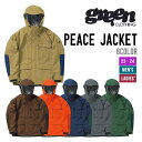 GREEN CLOTHING グリーンクロージング 23-24 PEACE JACKET ピース ジャケット 早期予約 送料無料 2023-2024 スノーボード ウェア その1