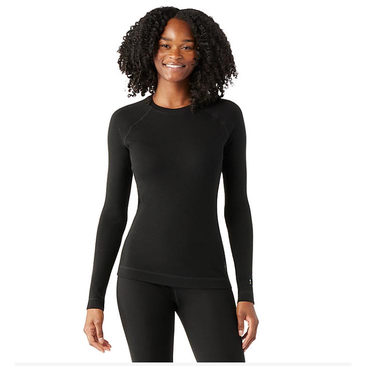SMARTWOOL ���ޡ��ȥ����� W CLSC TRML MERINO BASE LYR CRW ���饷�å������ޥ���� �١����쥤�䡼���롼 ������ ���Υ����� ŷ���Ǻ� �١����쥤�䡼 �������