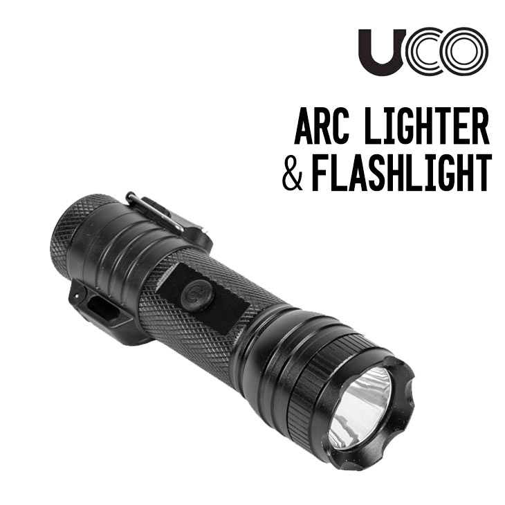 UCO ユーコ ARC LIGHTER ＆ FLASHLIGHT アーク ライター＆フラッシュライト 正規品 キャンプ 火起こし ..