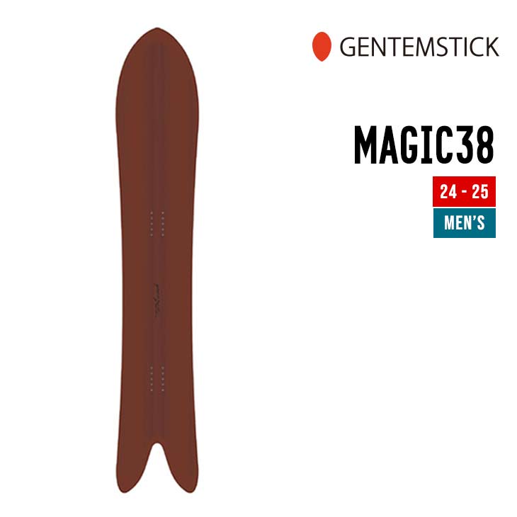 GENTEMSTICK ゲンテンスティック 24-25 MAGIC38 マジック38 早期予約 特典多数 2024-2025 スノーボード..