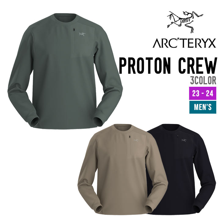 ARC'TERYX A[NeNX PROTON CREW MEN'S vg N[ Y Ki 2023-2024 Xm[{[h XL[ Xm[EFA