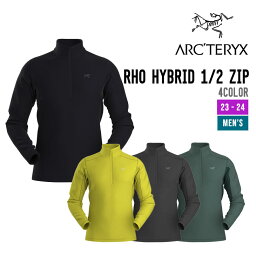 ARC'TERYX アークテリクス RHO HYBRID 1/2 ZIP MEN'S ロー ハイブリッド ハーフ ジップ メンズ 正規品 2023-2024 スノーボード スキー スノーウェア