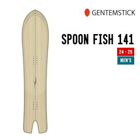 GENTEMSTICK ゲンテンスティック 24-25 SPOON FISH スプーン フィッシュ 早期予約 特典多数 2024-2025 スノーボード スノーサーフ