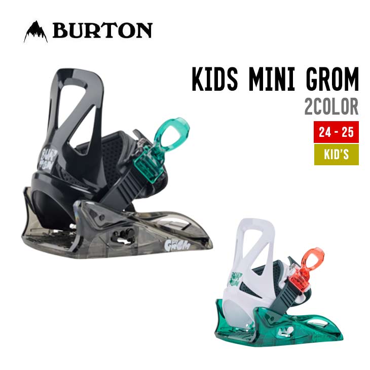 BURTON Сȥ 24-25 KIDS MINI GROM BINDING ߥ  2024-2025 Ρܡ ӥǥ...