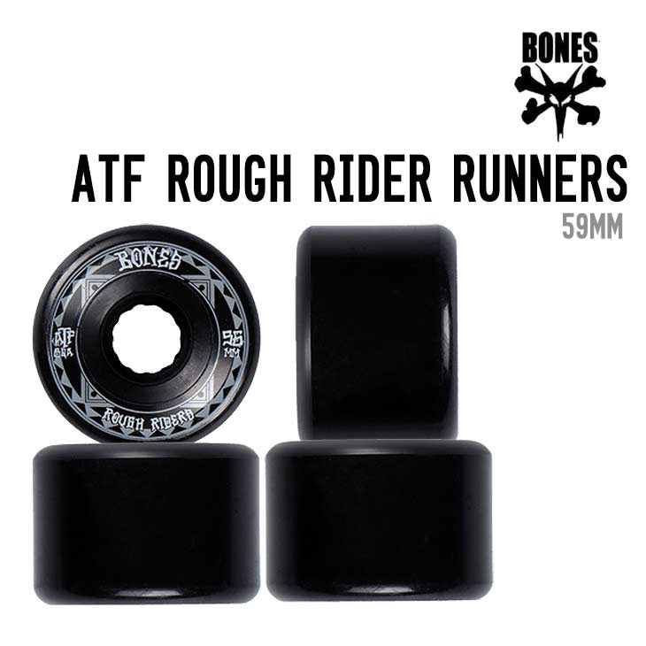BONES ボーンズ ATF ROUGH RIDER RUNNERS エーティーエフ ラフ ライダー ランナー 正規品 スケートボード スケボー SK8 59mm