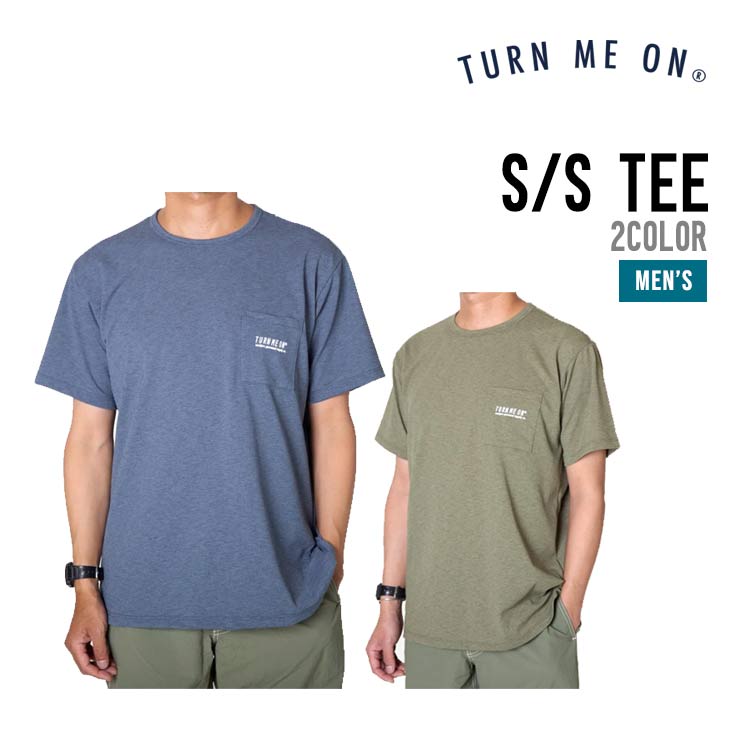 Rakuten - TURN ME ON ターンミーオン S/S TEE 水陸両用 ショートスリーブ Tシャツ 正規品 サーフィン アウトドア クルーネック メンズ