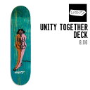 UNITY TOGETHER DECK ユニティ トゥゲザー デッキ 正規品 スケートボード スケボー SK8 デッキ
