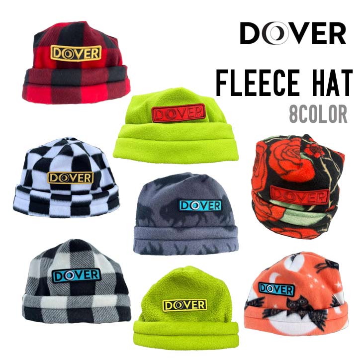 Rakuten - DOVER ドーバー FLEECE HAT フリース ハット 正規品 ビーニー ニット帽 フリース素材 ユニセックス