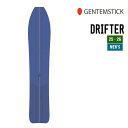 GENTEMSTICK ゲンテンスティック 25-26 DRIFTER ドリフター 早期予約 2025-2026 スノーボード スノーサーフ メンズ