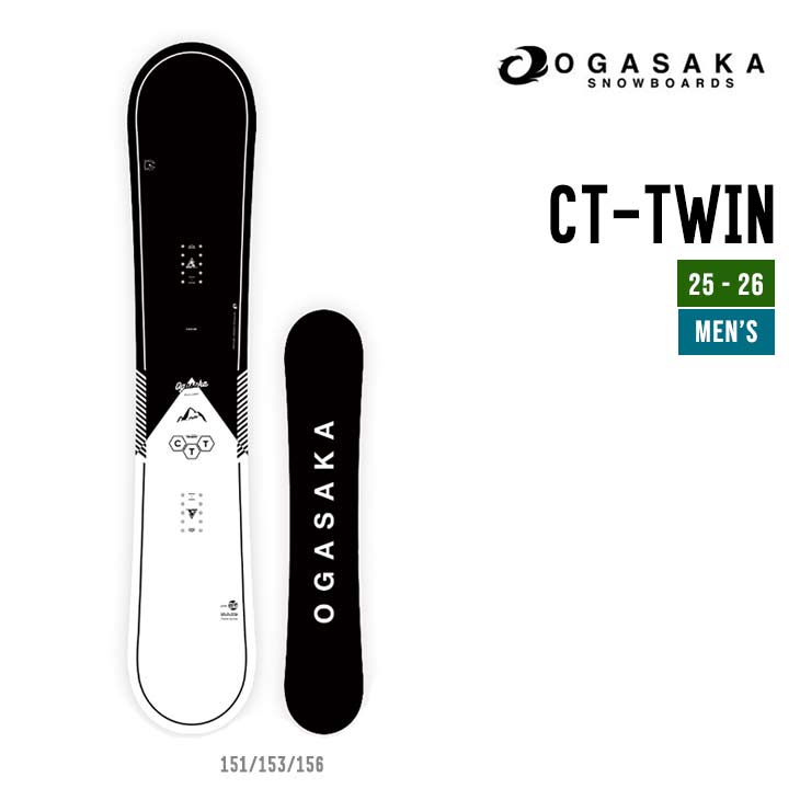 OGASAKA IKTJ 25-26 CT-TWIN V[eB[ cC 2025-2026 \ Xm[{[h J[rO Y