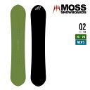 MOSS モス 25-26 Q2 キュウツー 早期予約 2025-2026 スノーボード フリーラン メンズ