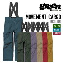 GREEN CLOTHING グリーンクロージング 25-26 MOVEMENT CARGO ムーブメント カーゴ 早期予約 2025-2026 スノーボード ...