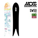MOSS SNOWSTICK モス スノースティック 25-26 SW 50 エスダブリュー 早期予約 2025-2026 スノーボード スノーサーフ ウィメンズ(4)