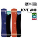 GRAY グレイ 25-26 DESPE WOOD デスペウッド スノーボード 2025-2026 早期予約 ユニセックス カービング