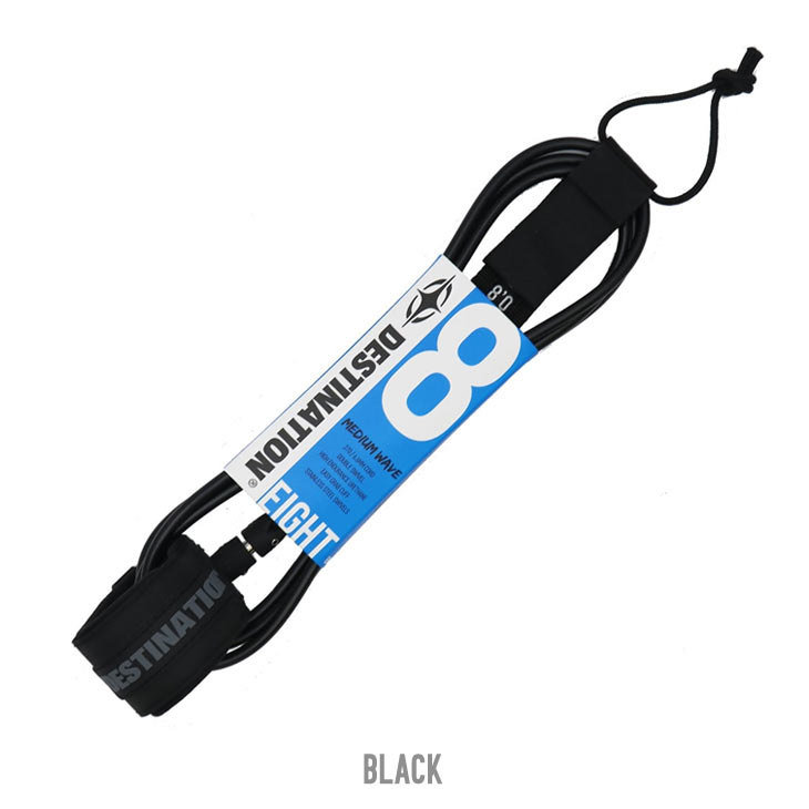 【SIDECAR】SURF&SNOWのDESTINATION ディスティネーション DS LEASH MATT MEDIUM ダブルスウェベル リーシュ マット ミディアム サーフィン リーシュコード 絡み軽減 軽量 ズレ防止｜アングル2