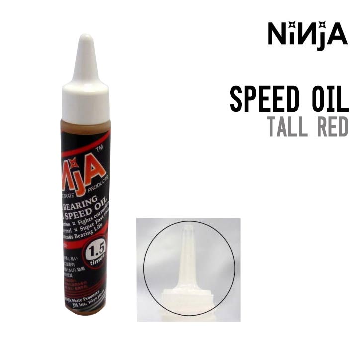 NINJA ニンジャ SPEED OIL TALL RED スピードオイル スケートボード スケボー SK8 ストリート オイル