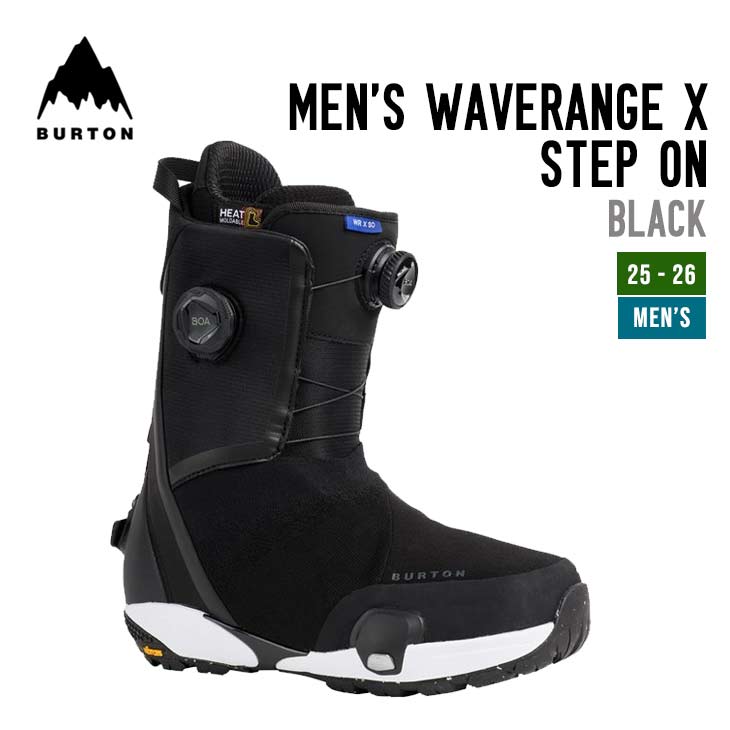 BURTON o[g 25-26 MEN'S WAVERANGE X STEP ON Y EF[uW X Xebv I Xm[{[h Ki 2025-2026 Y u...
