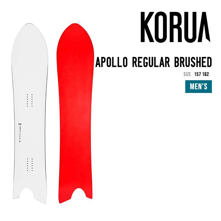 KORUA コルア APOLLO REGULAR BRUSHED アポロ スノーボード 正規品 安定性 操作性 デザイン性