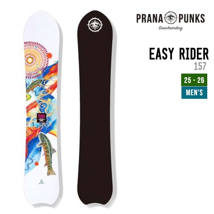 PRANA PUNKS �v���[�i�p���N�X 25-26 EASY RIDER �C�[�W�[ ���C�_�[ �X�m�[�{�[�h ���K�i 2025-2026 �X�m�{ �p�E�_�[