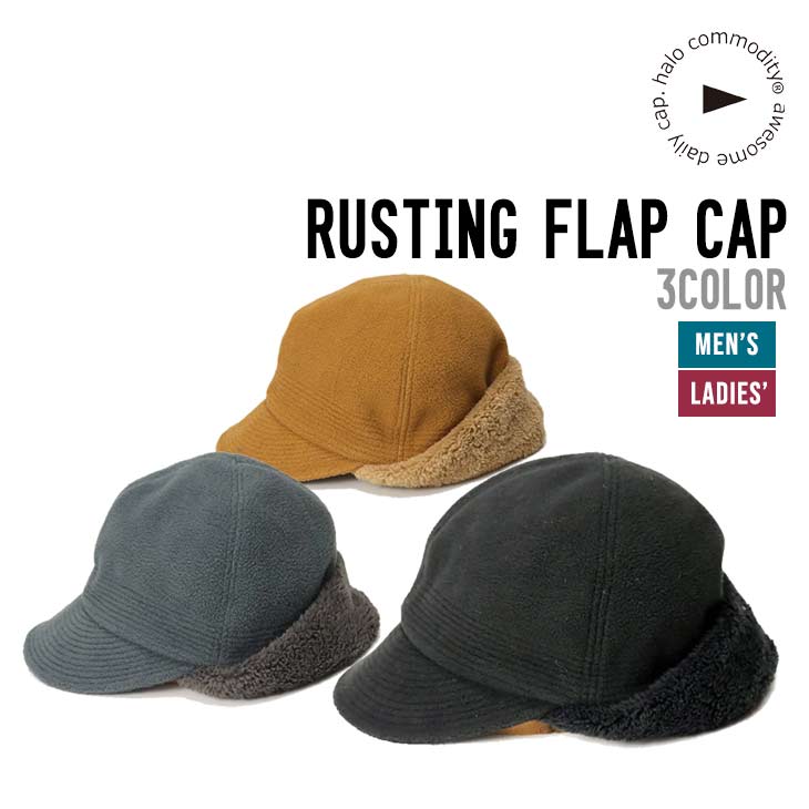 樂天商城 - HALO COMMODITY ハロ コモディティー RUSTLING FLAP CAP ラストリング フラップ キャップ 正規品 キャップ アウトドア ユニセックス タウンユース