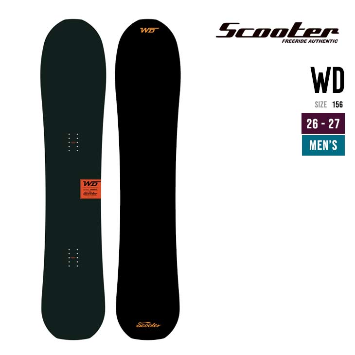 SCOOTER �X�N�[�^�[ 26-27 WD �X�m�[�{�[�h ���{�� 2026-2027