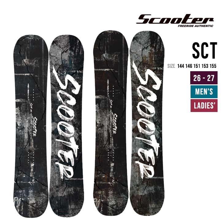 SCOOTER �X�N�[�^�[ 26-27 SCT �X�m�[�{�[�h ���{�� 2026-2027