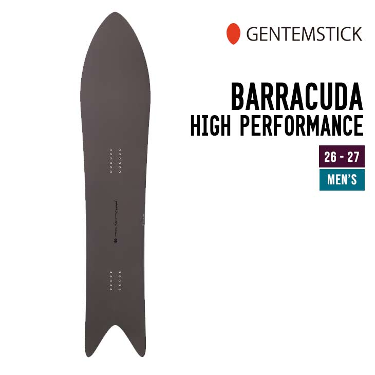 GENTEMSTICK �Q���e���X�e�B�b�N 26-27 BARRACUDA HP �o���N�[�_ �n�C�p�t�H�[�}���X 2026-2027 �X�m�[�{�[�h �����Y