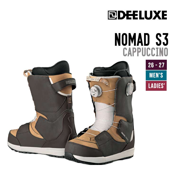 DEELUXEDEELUXE ディーラックス 26-27 NOMAD S3 スノーボード ブーツ ユニセックス 2026-2027572615-1000/3001【商品名】DEELUXE ディーラックス 26-27 NOMAD S3 スノーボード ブーツ ユニセックス 2026-2027【ブランド】DEELUXE【商品コード】572615-1000/3001【価格】¥65,000