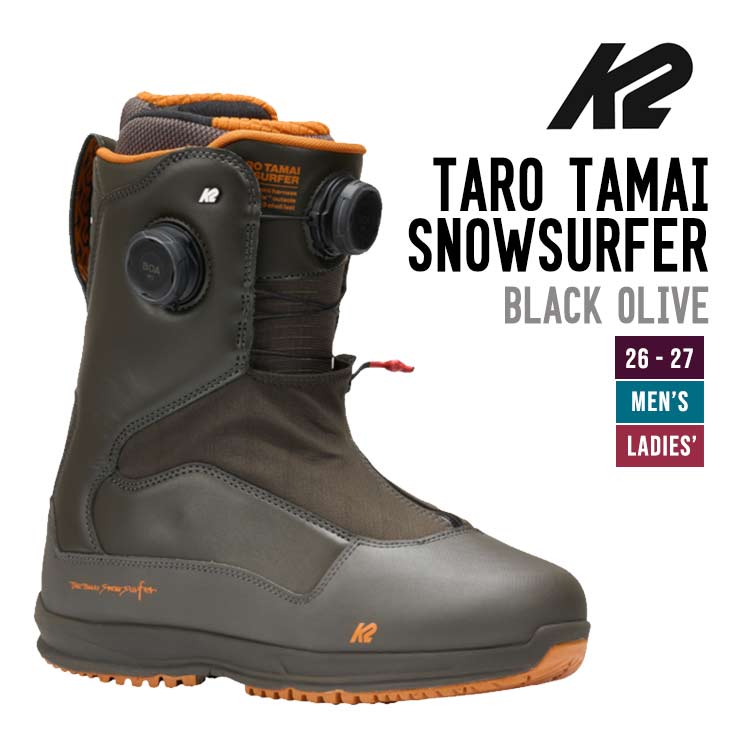 K2 �P�[�c�[ 26-27 TARO TAMAI SNOWSURFER �^���E �^�}�C �X�m�[�T�[�t�@�[ 2026-2027 �X�m�[�{�[�h �u�[�c �X�m�[�T�[�t ���j�Z�b�N�X