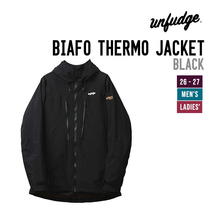 Rakuten - unfudge アンファッジ 26-27 BIAFO THERMO JACKET スノーボード ウェア メンズ レディース