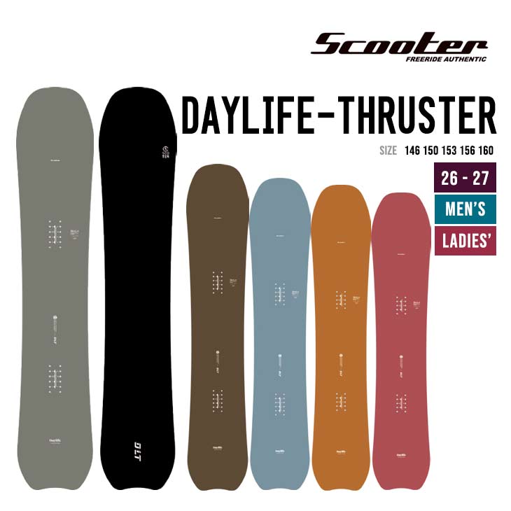 SCOOTER �X�N�[�^�[ 26-27 DAYLIFE-THRUSTER �f�C���C�t �X���X�^�[ �X�m�[�{�[�h 2026-2027
