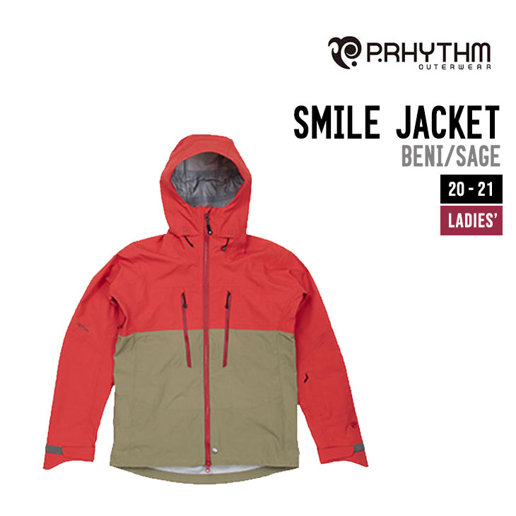 Ladies Wear - P.RHYTHM プリズム 20-21 SMILE JACKET スマイル ジャケット スノーボード ウェア ウィメンズ