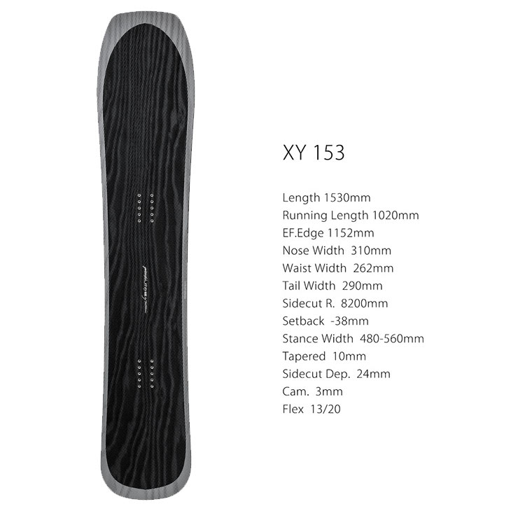 GENTEMSTICK ゲンテンスティック 26-27 XY 153 エックスワイ 2026-2027 スノーボー...