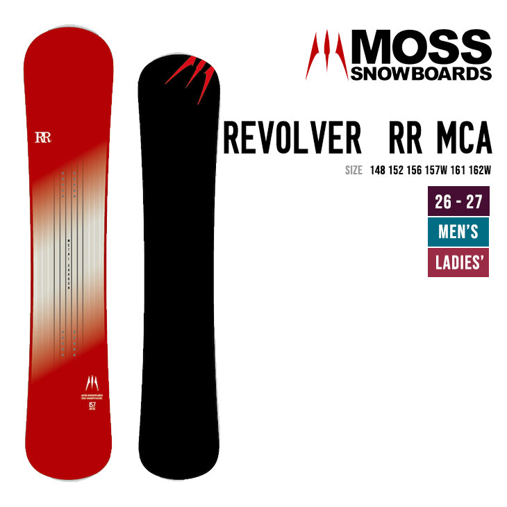 MOSS SNOWBOARD ���X 26-27 REVOLVER RR MCA �X�m�[�{�[�h2026 2027