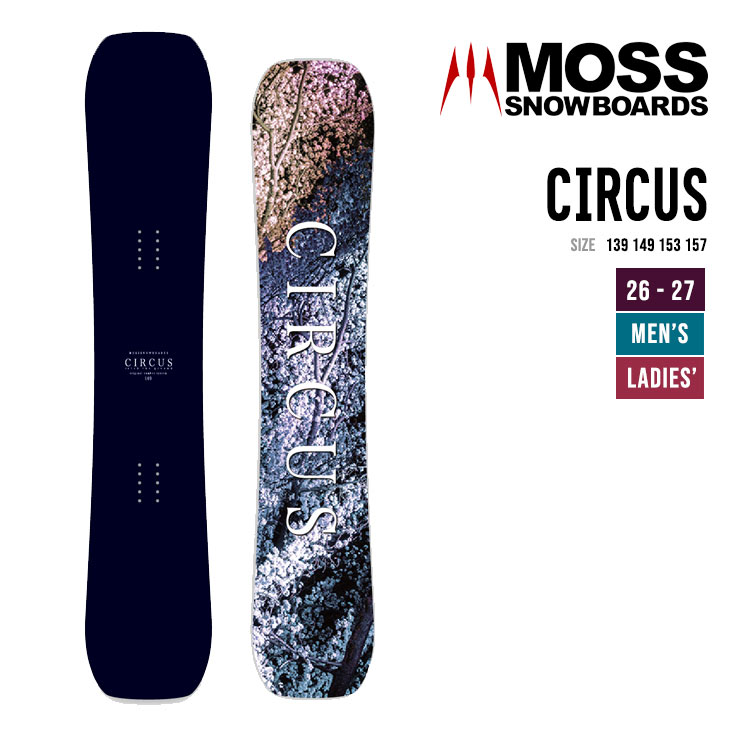 Other - MOSS SNOWBOARD モス 26-27 CIRCUS サーカス スノーボード グラトリ キャンバー2026 2027