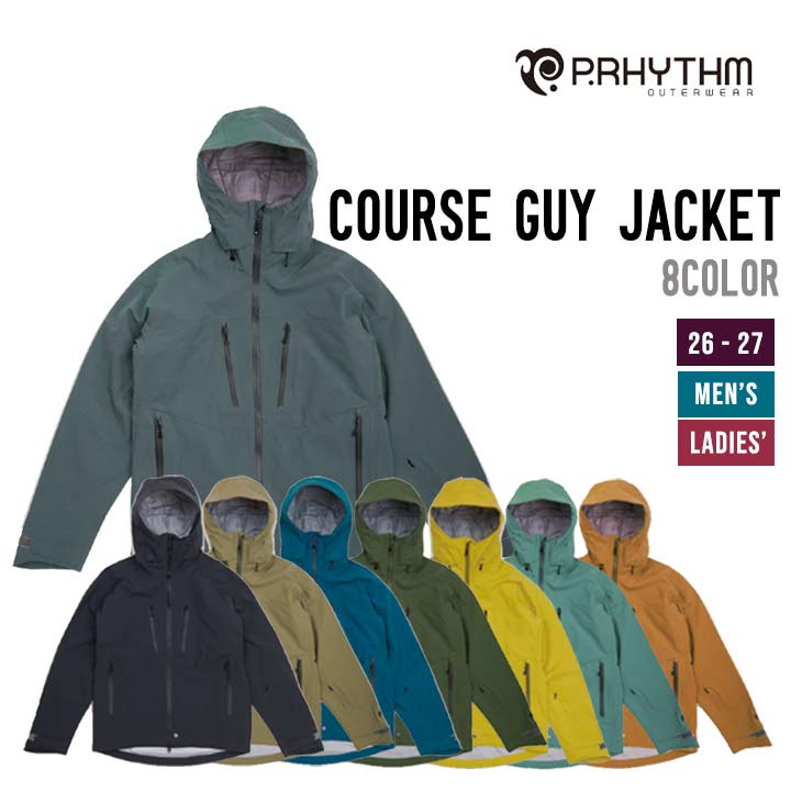 Genius - P.RHYTHM プリズム 26-27 COURSE GUY JACKET スノーボード ウェア コースガイジャケット メンズ レディース