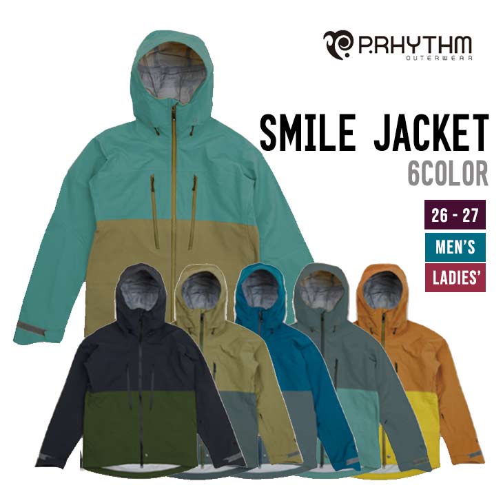 Snow Boarding - P.RHYTHM プリズム 26-27 SMILE JACKET スノーボード ウェア スマイルジャケット メンズ レディース