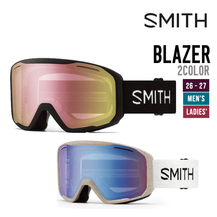 Rakuten - SMITH スミス 26-27 BLAZER ブレイザー ゴーグル スノーボード スキー ユニセックス 特典付
