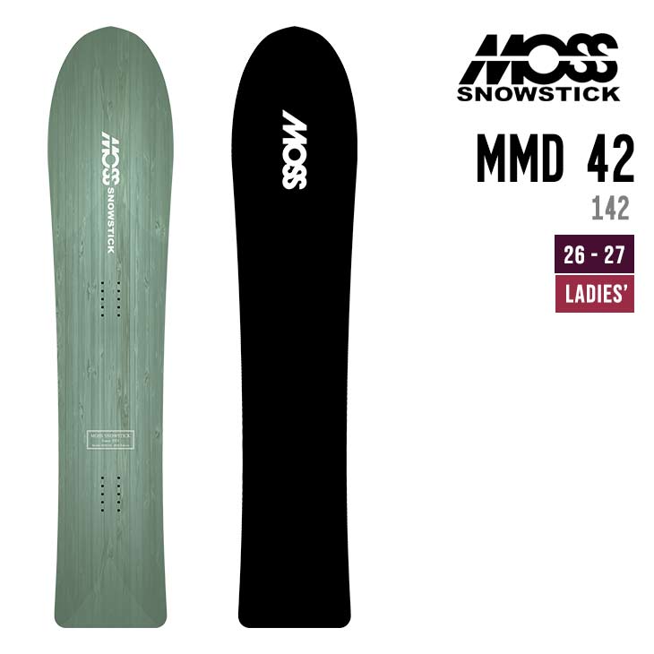 MOSS SNOWSTICK ���X �X�m�[�X�e�B�b�N 26-27 MMD 42 �X�m�[�{�[�h �G���G���f�B�[