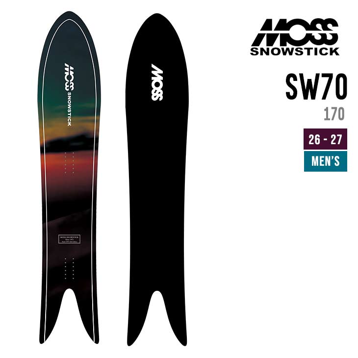 Other - MOSS SNOWSTICK モススノースティック 26-27 SW 70 スノーボード エスダブリュー メンズ