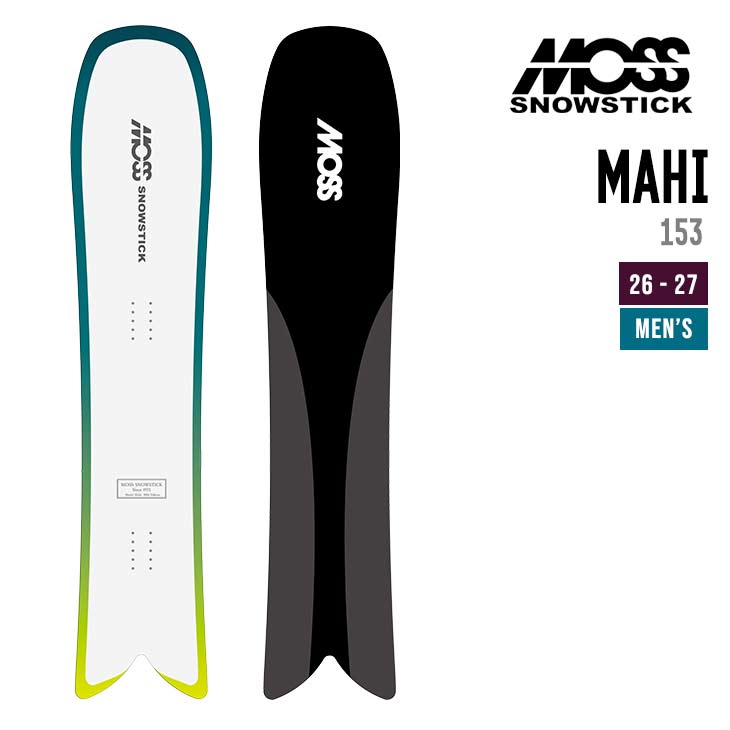 Rakuten - MOSS SNOWSTICK モススノースティック 26-27 MAHI マヒ スノーボード メンズ