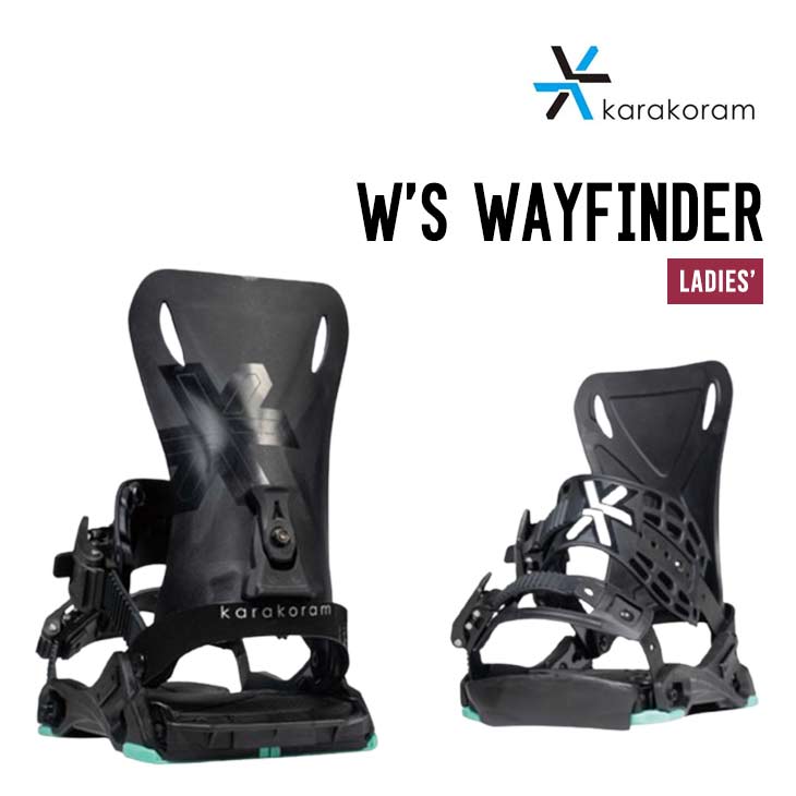 樂天商城 - KARAKORAM カラコラム 26-27 W'S WAYFINDER + 2SETS QUIVER CONNECTORS ビンディング スノーボード
