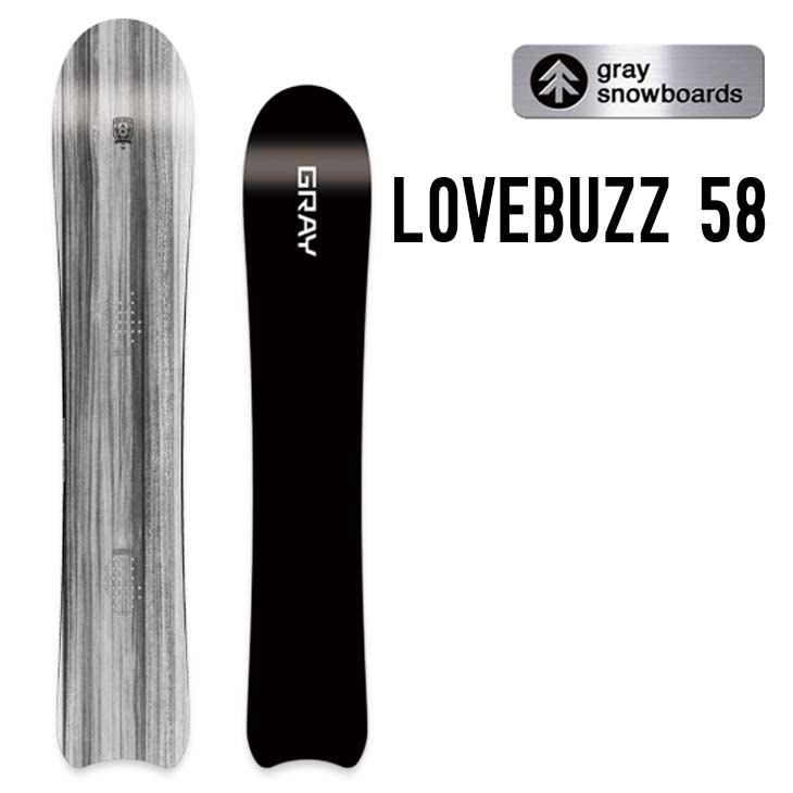 Rakuten - GRAY グレイ 26-26-27 LOVEBUZZ 58 ラブバス スノーボード メンズ