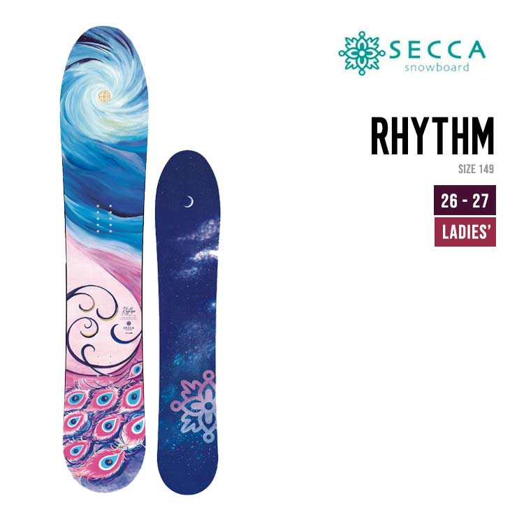 SECCA �Z�b�J 26-27 RHYTHM ���Y�� �X�m�[�{�[�h