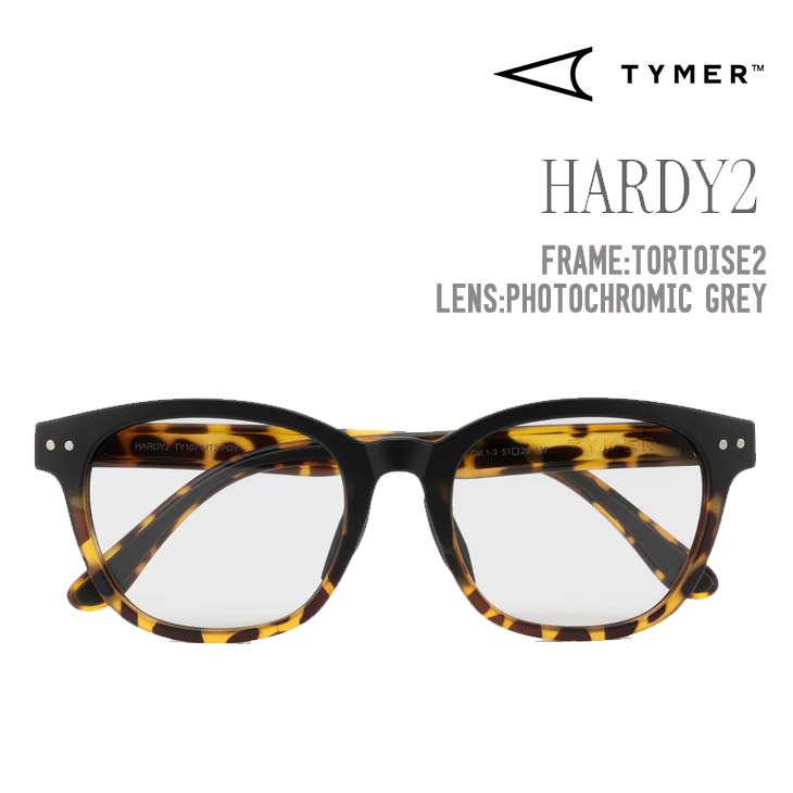 Rakuten - TYMER タイマー HARDY2 サングラス Tortoise2 Photochromic Grey TY107-MT2-PGY